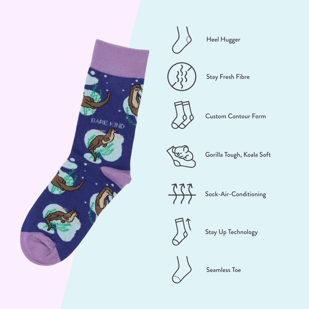 Otter Socks | Bamboo Socks