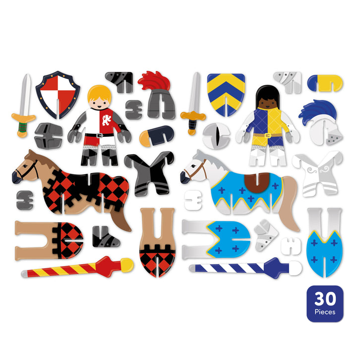 Pop-out playset knights castle by press play