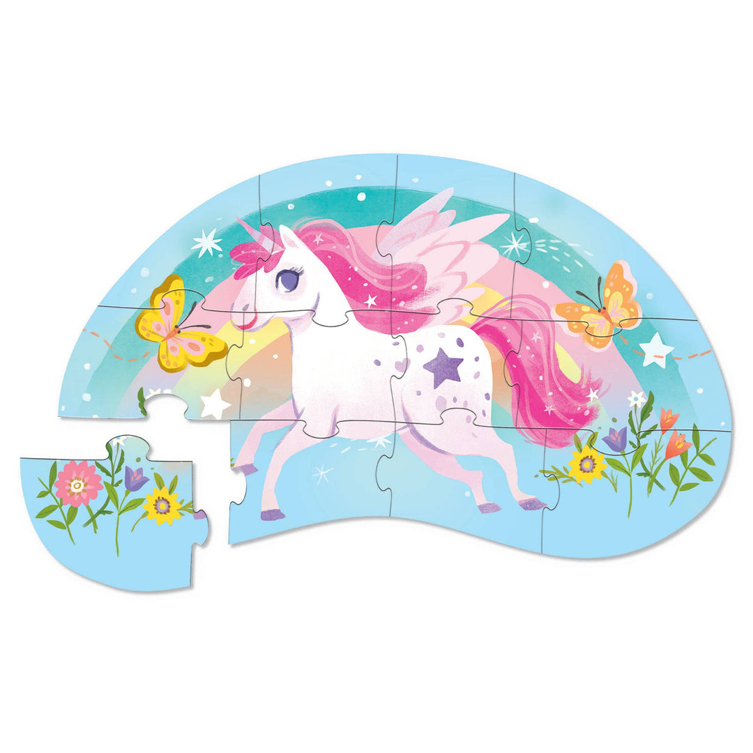 12 piece Mini Puzzle - Sweet Unicorn 2 years +