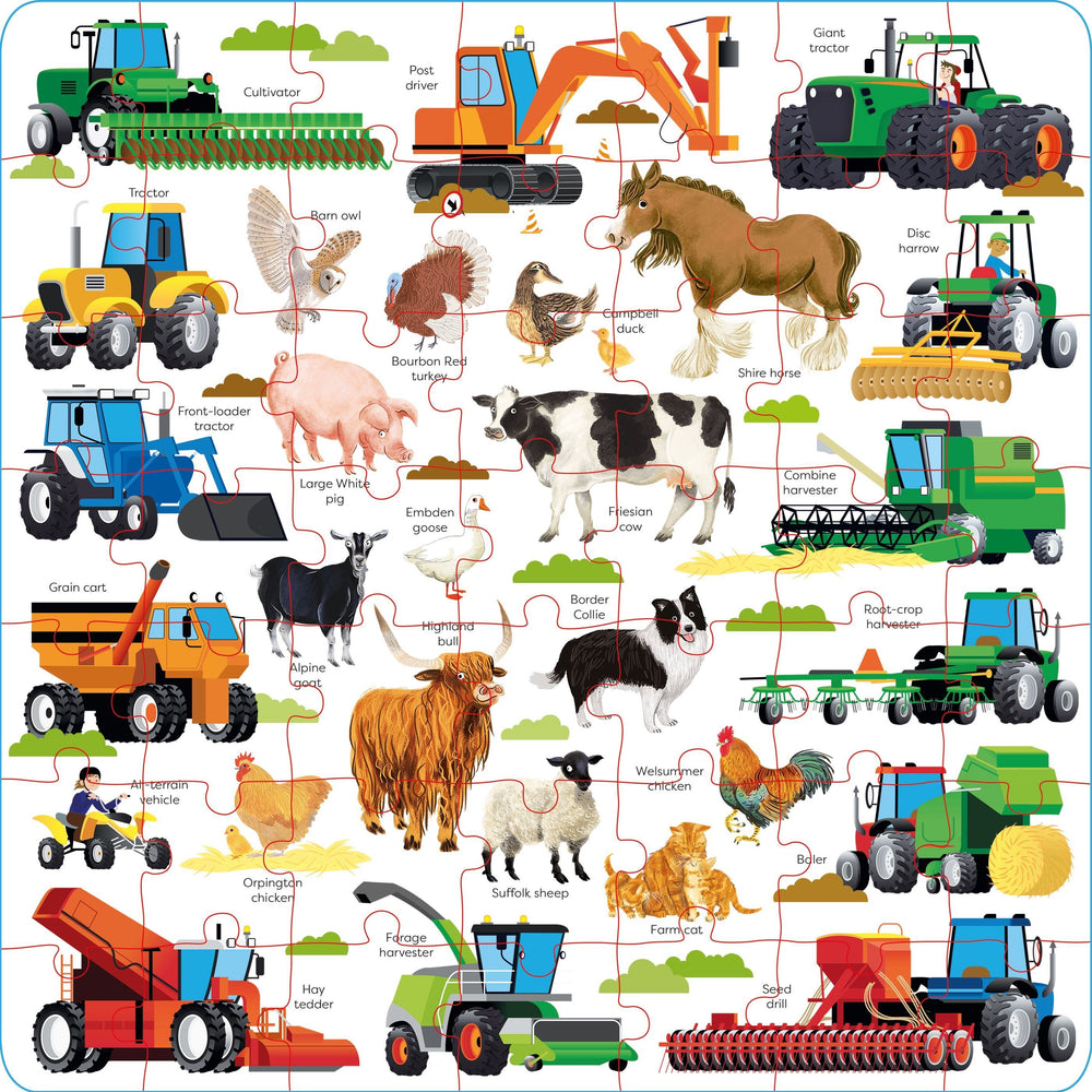 49 Piece Jigsaw Puzzle - Farm