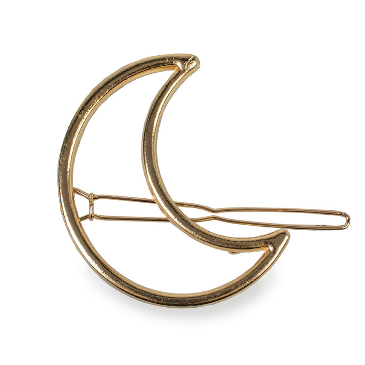Hair Clips: Crescent Moon