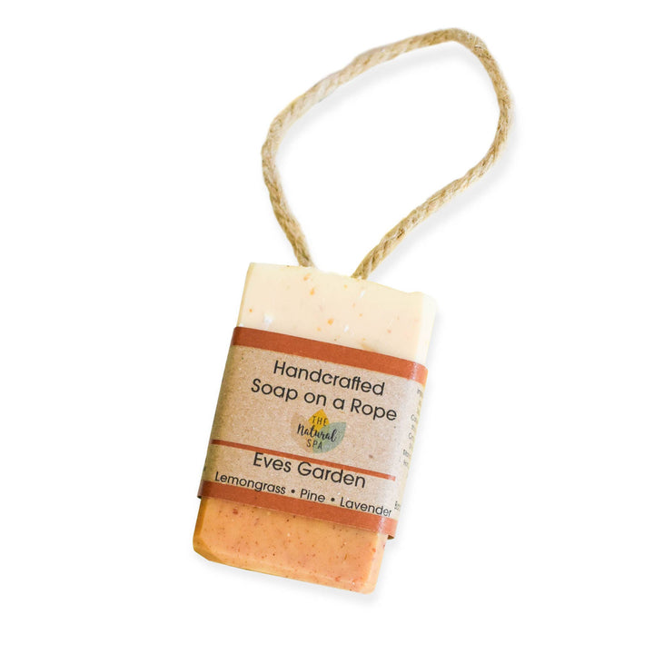 Eves Garden Soap On A Rope 100g - Vegan Stocking Filler