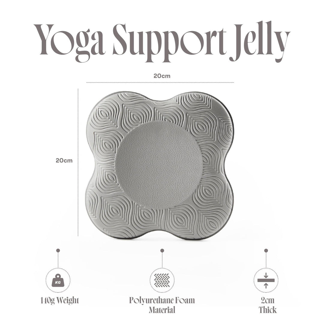 Grey Yoga Support Jellies – 2 Pack