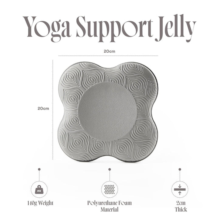 Grey Yoga Support Jellies – 2 Pack