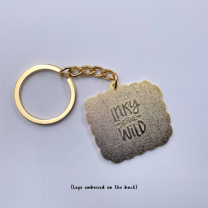 Be Kind to Your Mind Hard Enamel Keychain - Eco Baby Box