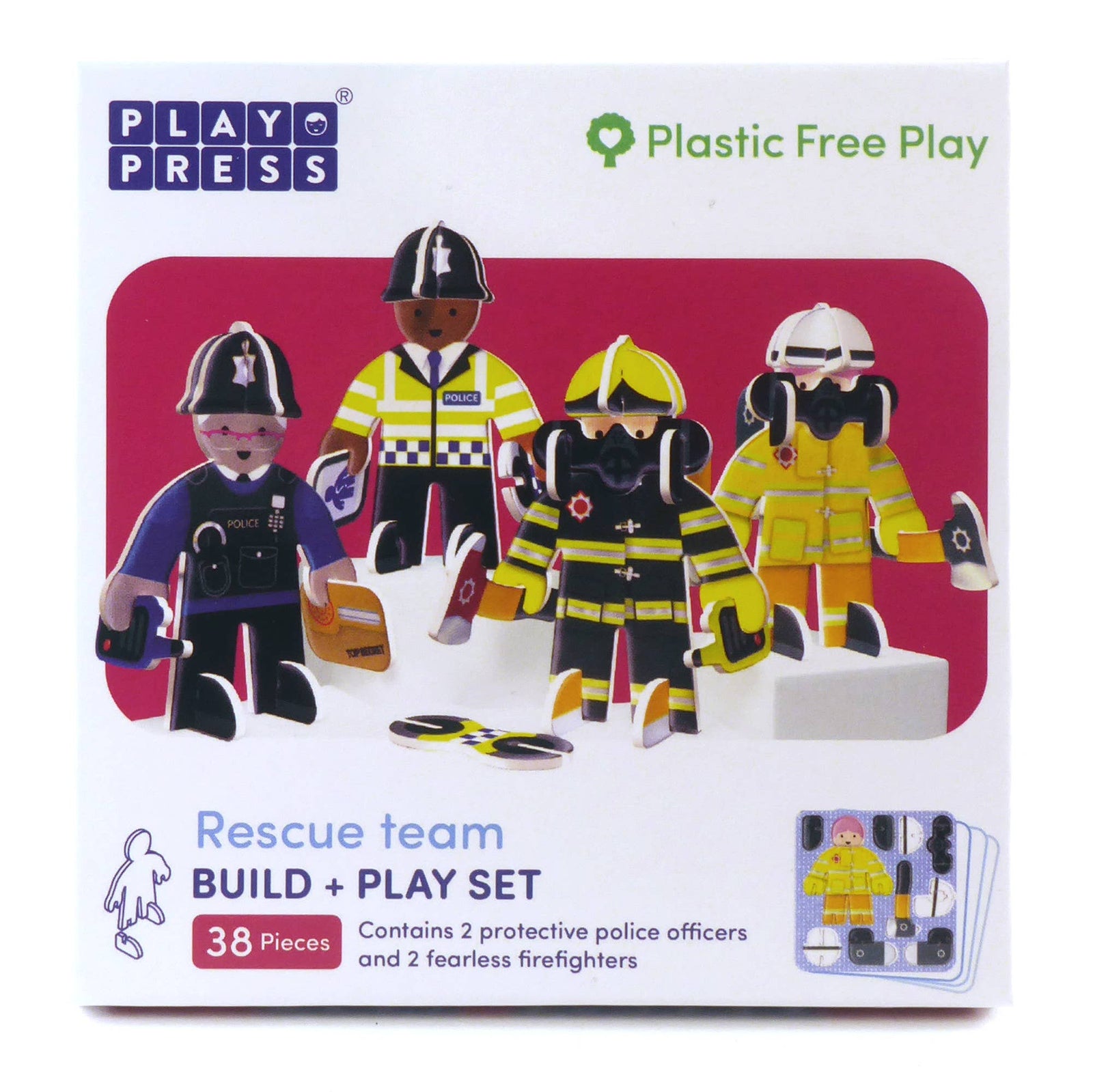 Rescue Team Playset - Eco Baby Box