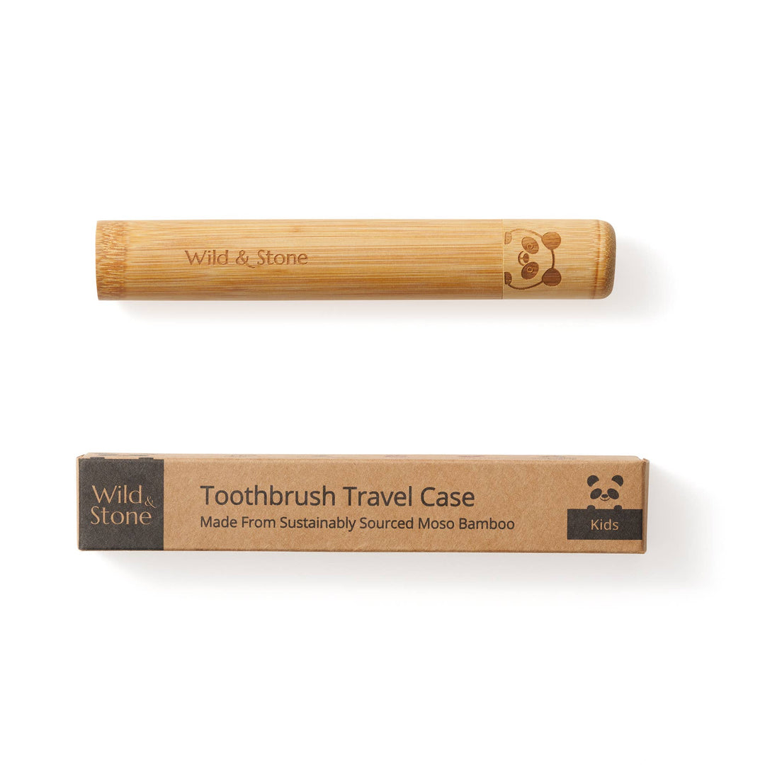 Bamboo Toothbrush Case (FSC 100%) - Kids