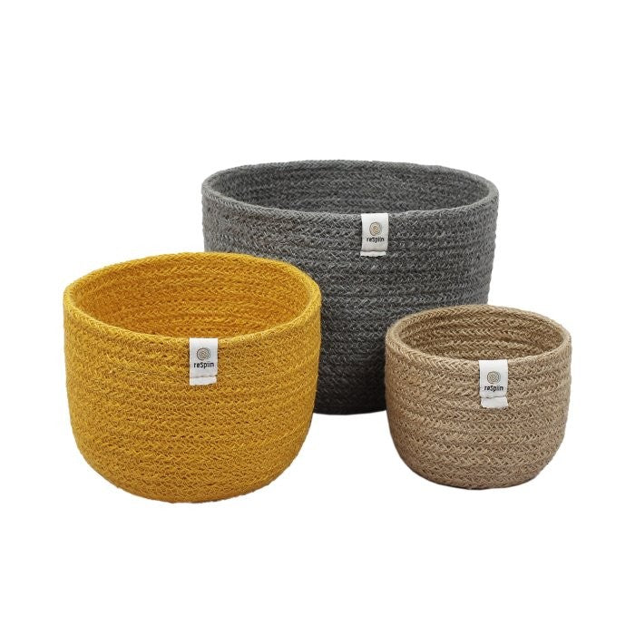 Tall Jute Basket Set – Beach