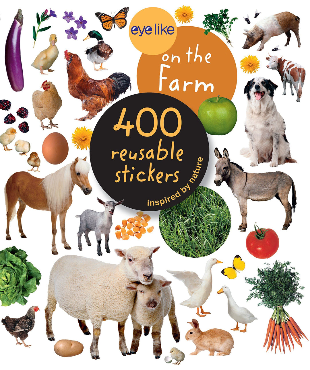 Eyelike On the farm - 400 Reusable Stickers