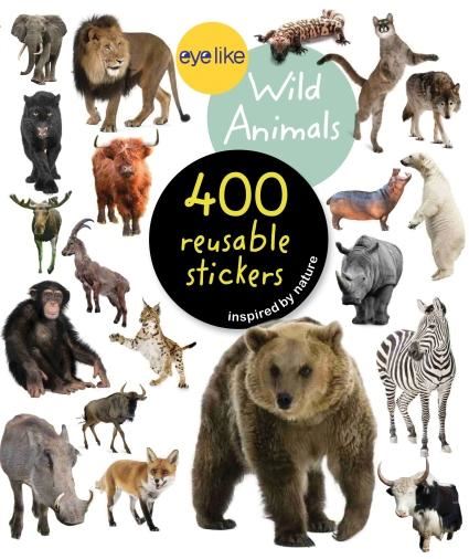 Eye Like Wild Animals - Reusable Stickers
