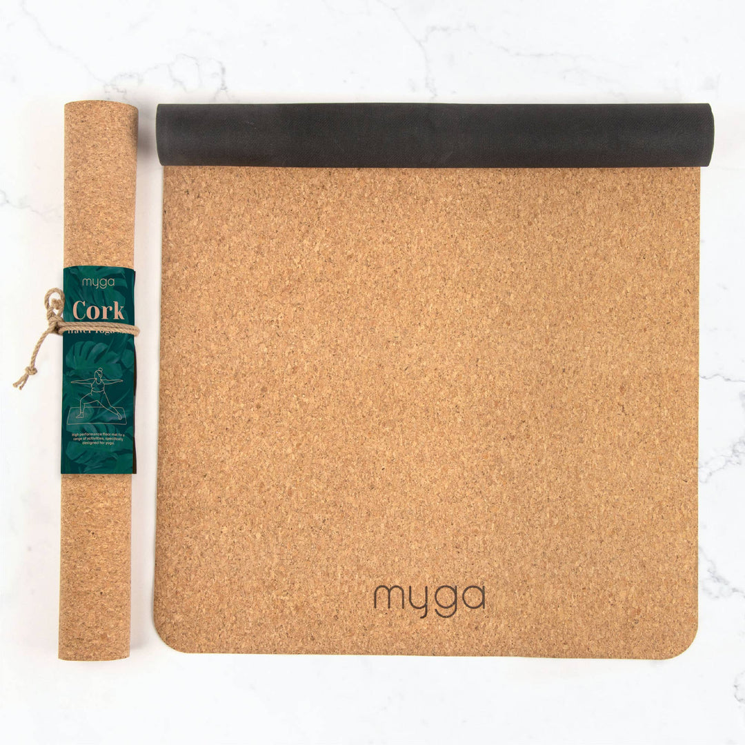 Cork/Rubber Yoga Mat