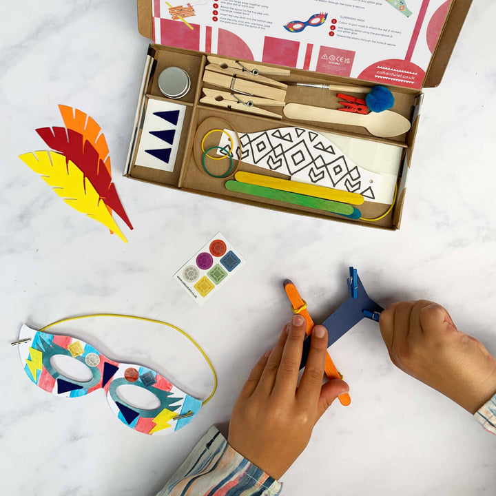 Make Your Own Superhero Mask, make your own pirate catapult, make your own aztec headdress ,Make Your Own Model Aeroplane