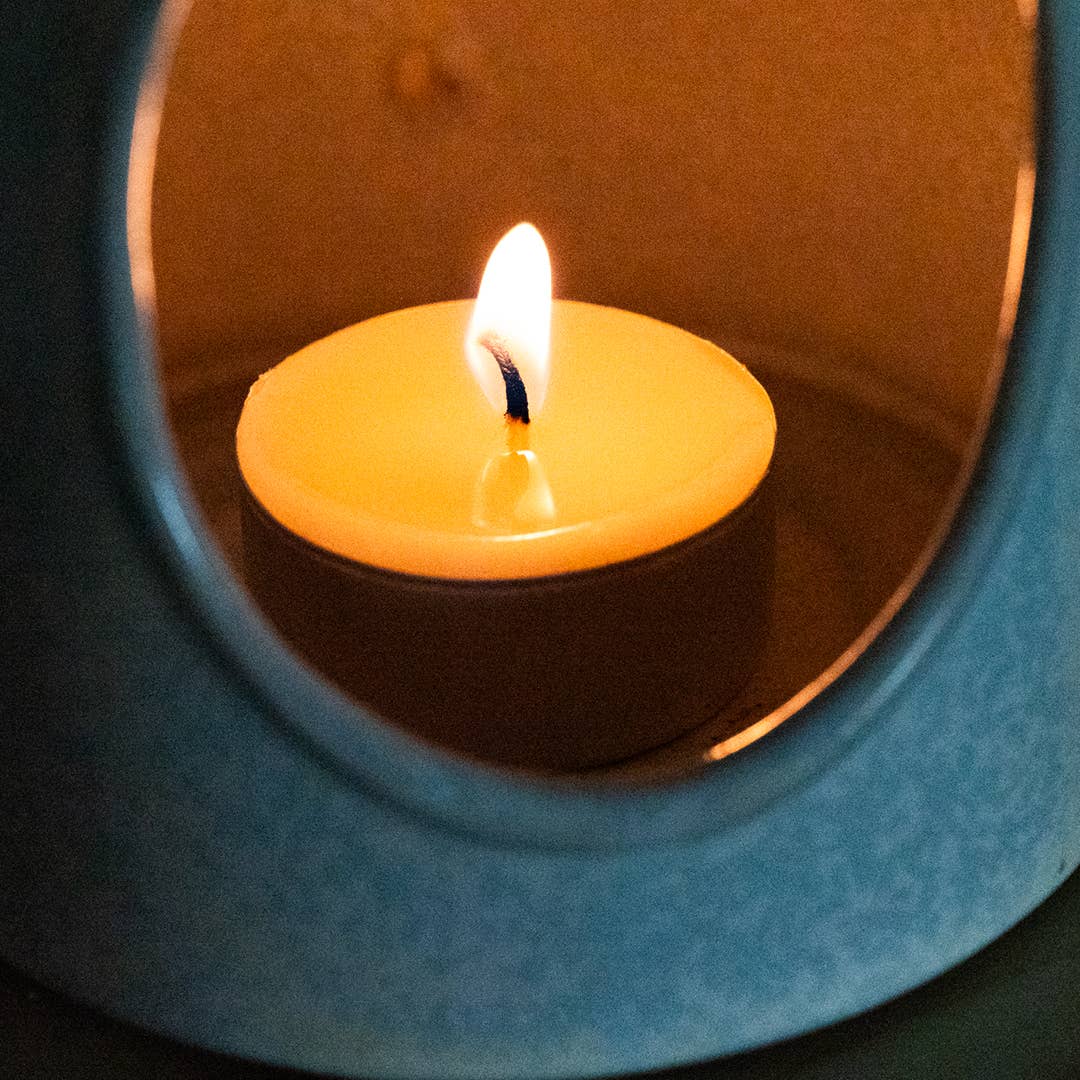 9 Apple &amp; Eucalyptus Tea Lights - Rapeseed and Coconut  wax