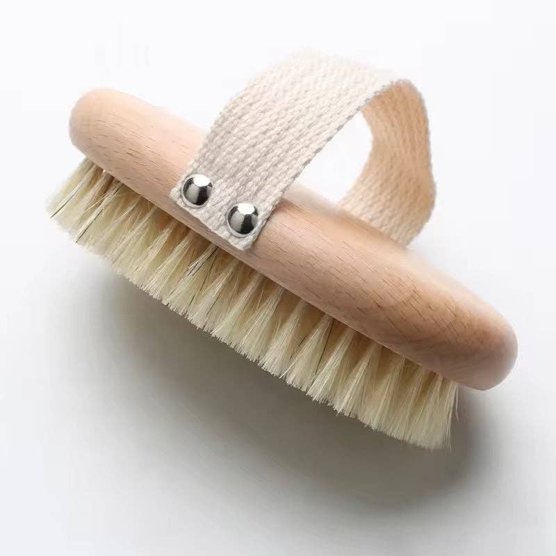 Beechwood Body Brush