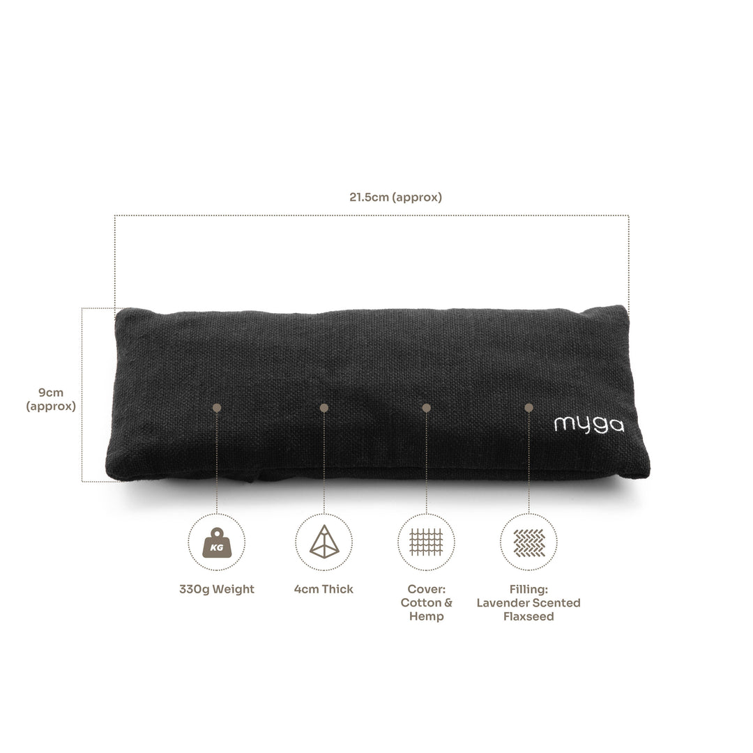Black Lavender Eye Pillow