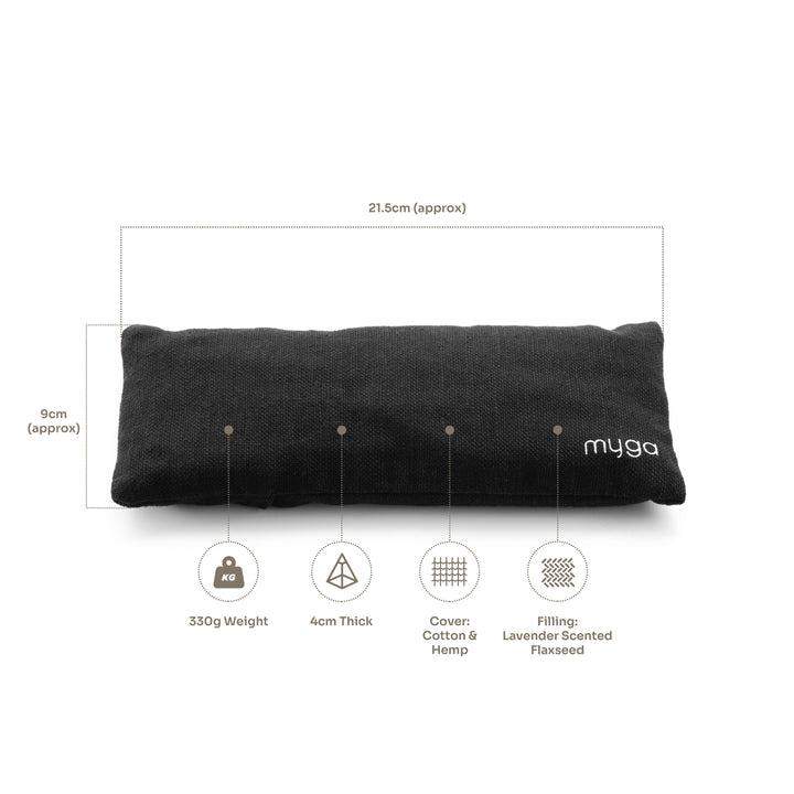 Black Lavender Eye Pillow
