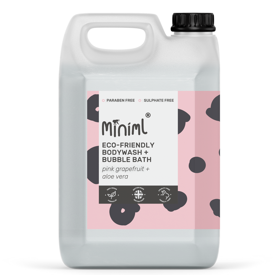Bodywash & Bubblebath - Pink Grapefruit & Aloe Vera - 5L Refill
