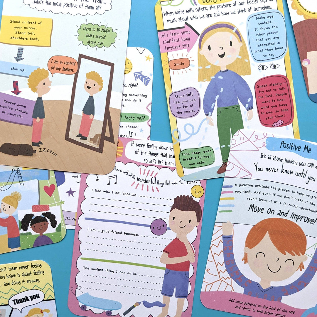 Children's Affirmation and Activities Flashcards