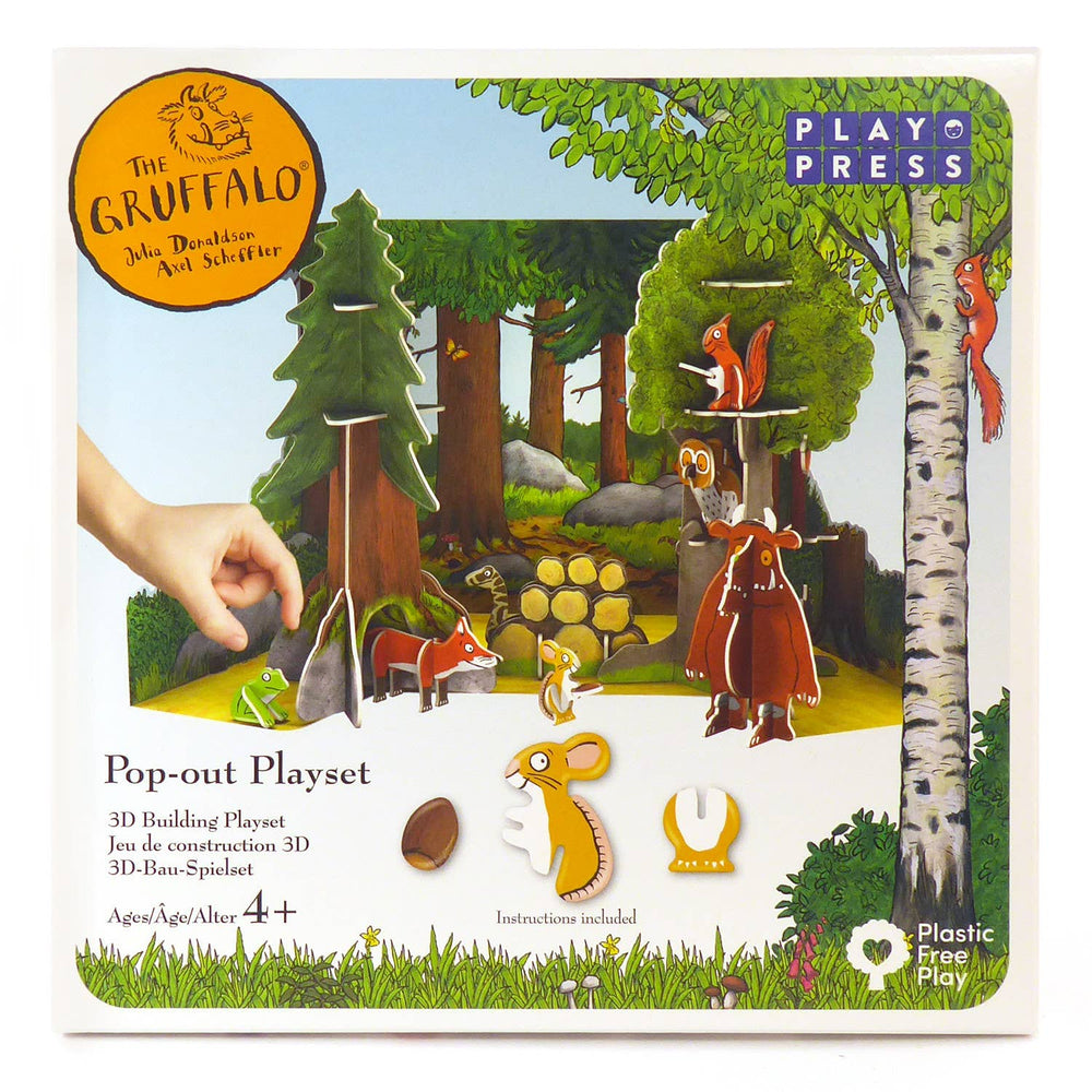 Children's The Gruffalo Pop Out Playset