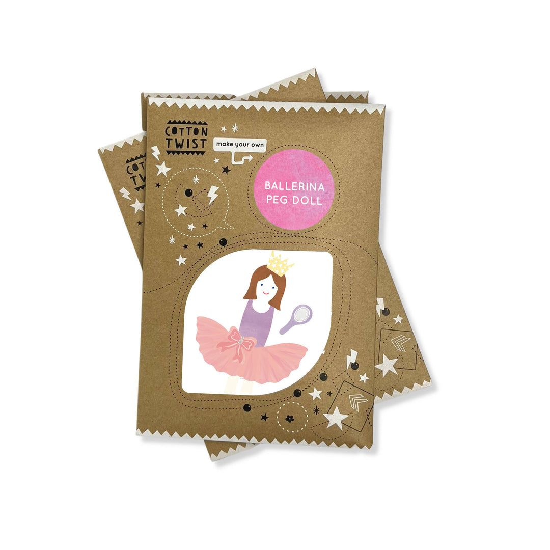 Kids Ballerina Peg Doll Craft Kit