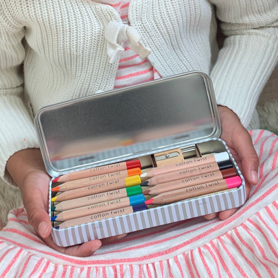 Jumbo Watercolour Pencils Tin - The Eco Boutique 