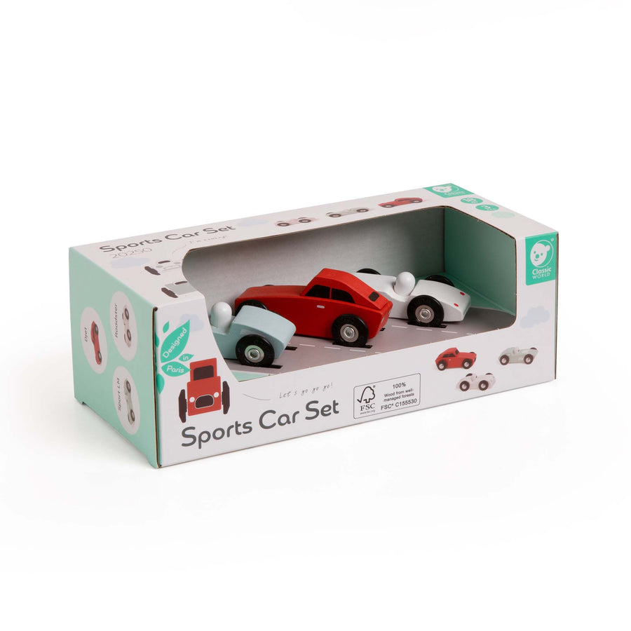 Classic World Wooden Sports Vehicles