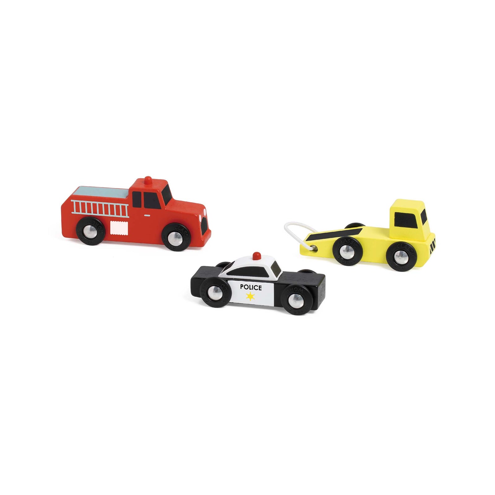 Classic World Service Car Set. Push along cars 