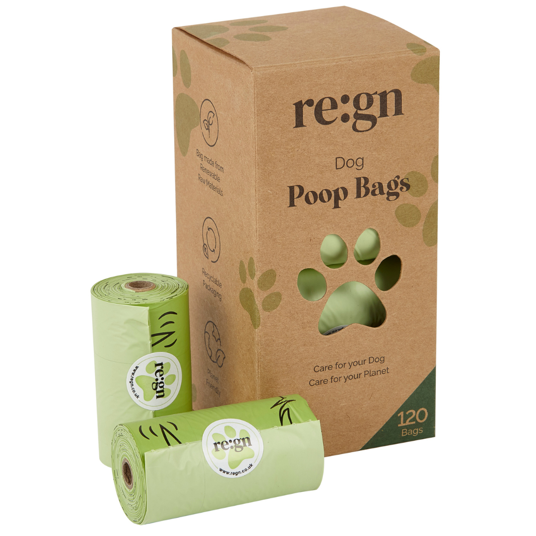 Compostable Dog Poop Bags – 120 Bags per Pack