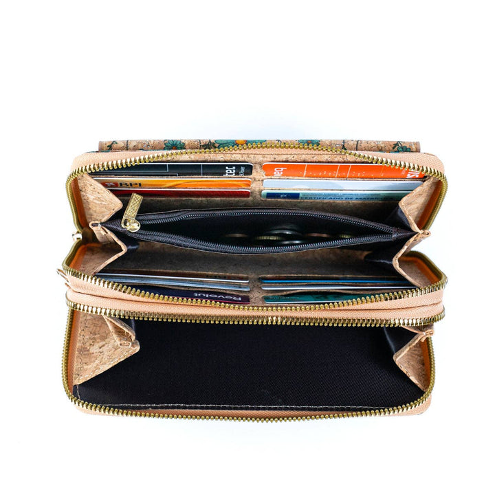 Women's sunflower crossbody phone bag.