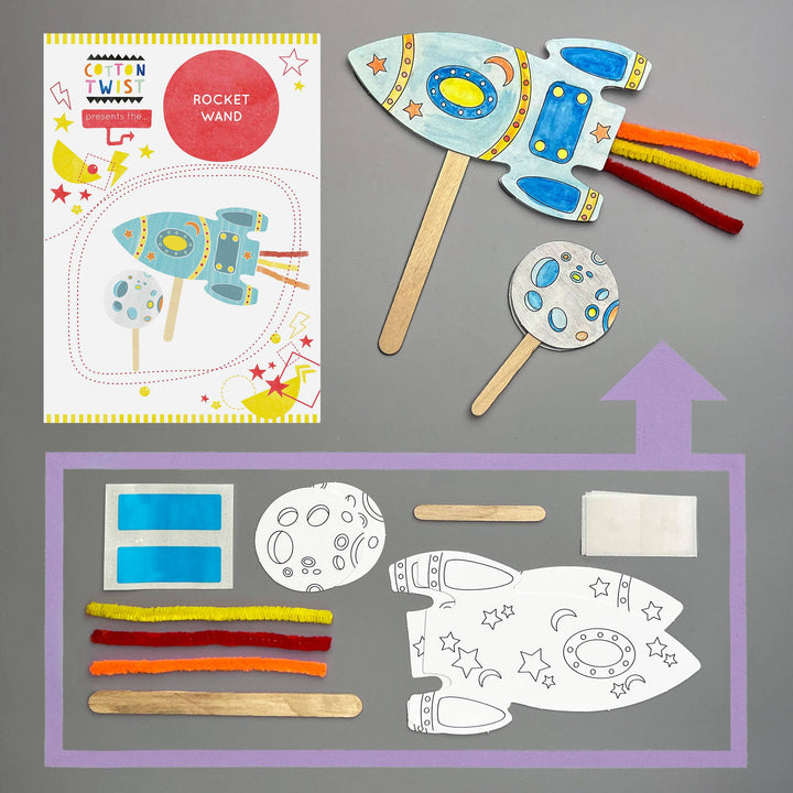Cotton Twist Make Your Own Rocket Wand - The Eco Boutique 
