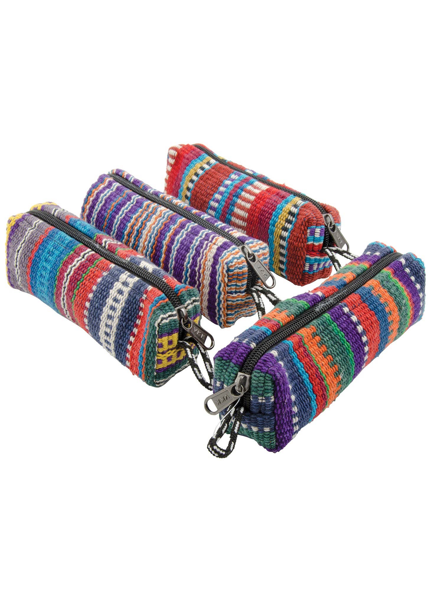 Stripe Cotton Pencil Case/Make-up Bag - The Eco Boutique 