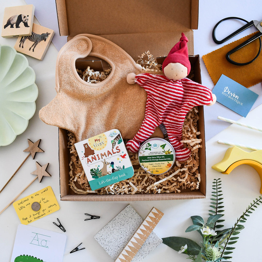 Eco Baby Gift box - My first animals