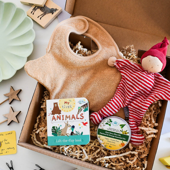 Eco Baby Gift box - My first animals