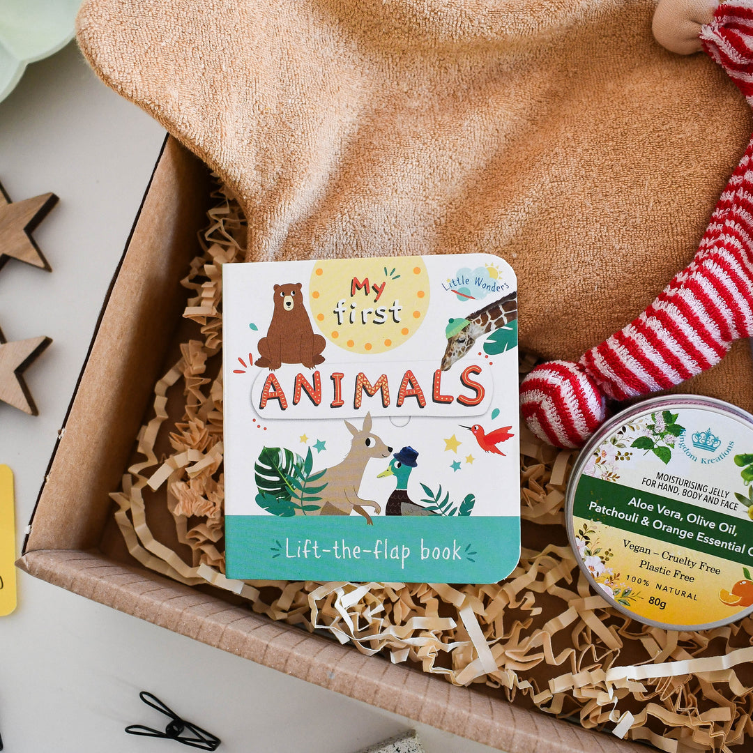 Eco Baby Gift box - My first animals