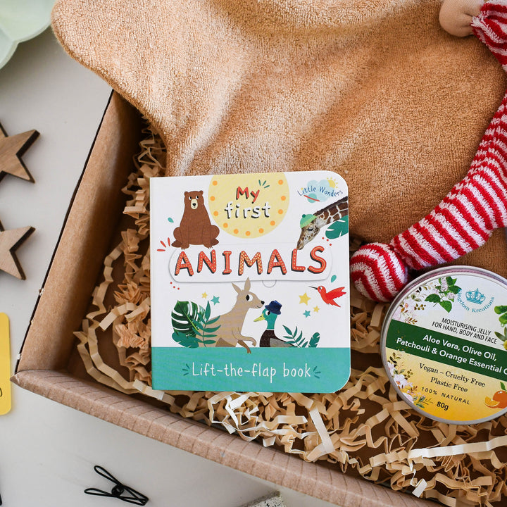 Eco Baby Gift box - My first animals