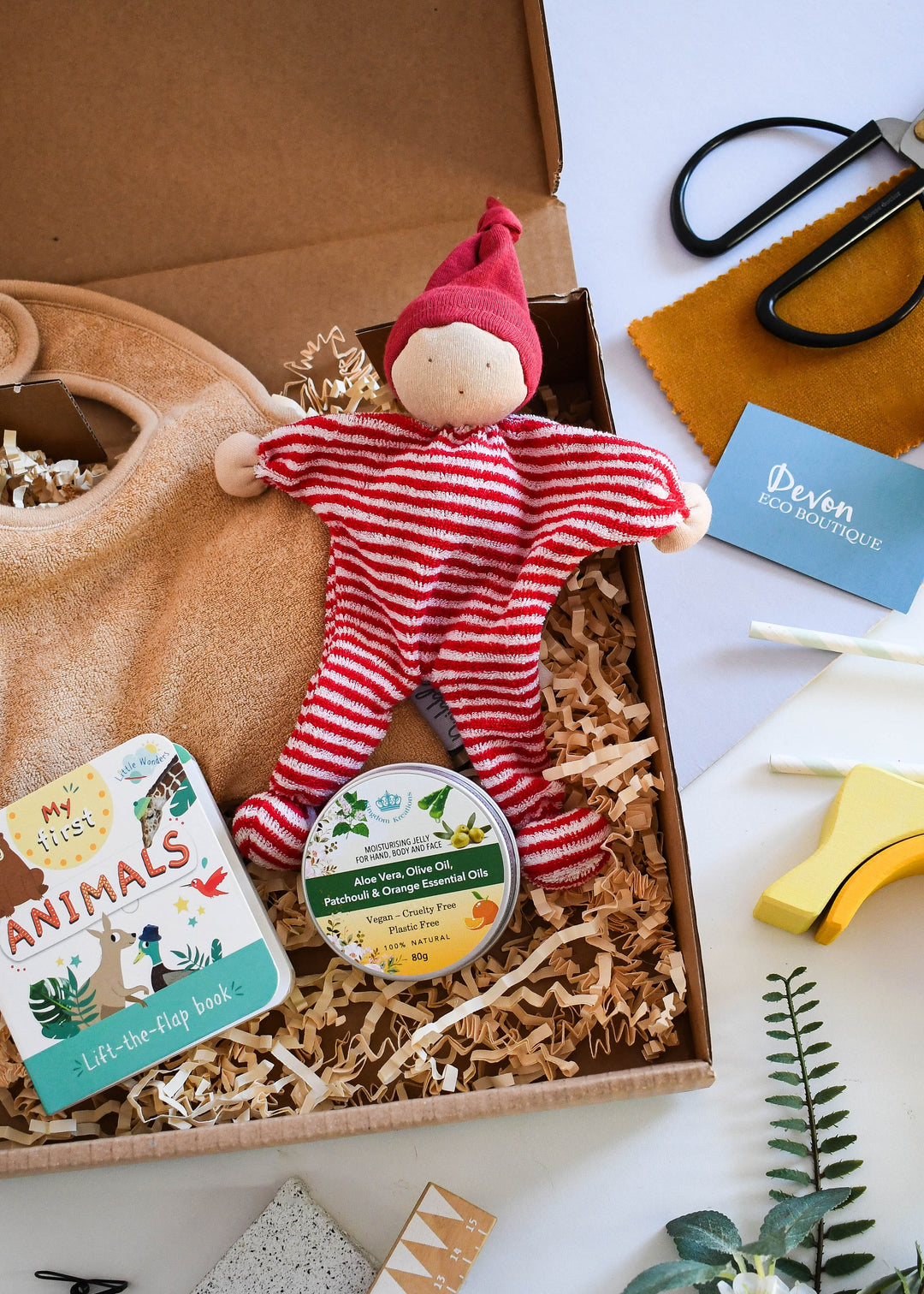 Eco Baby Gift box - My first animals