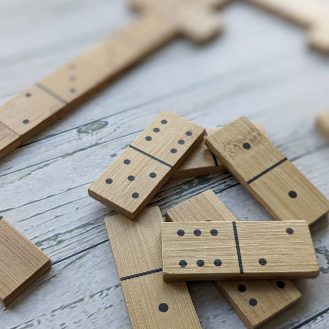 Eco Bamboo Dominoes set