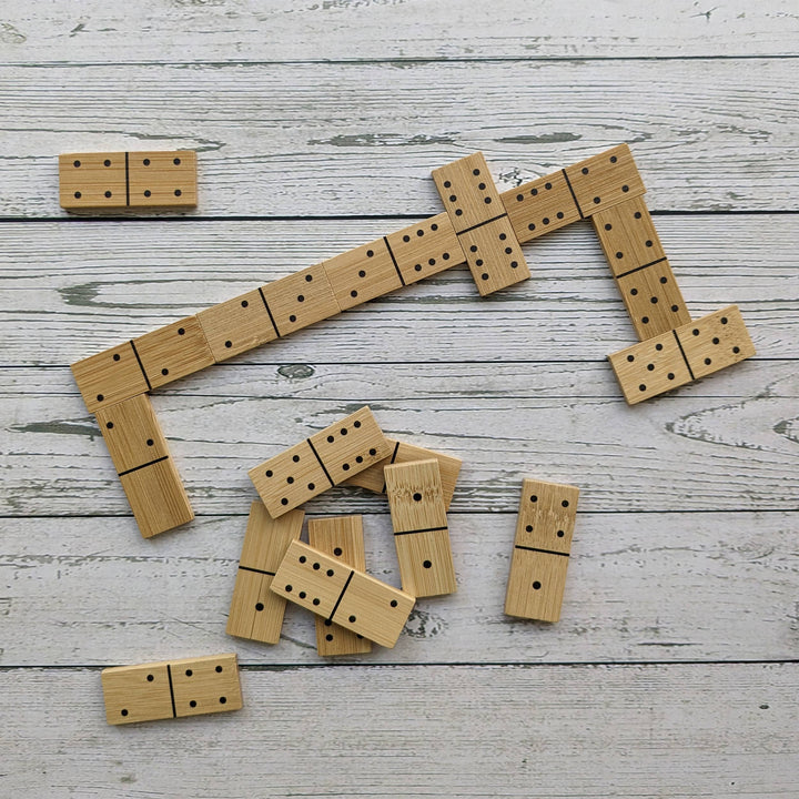 Eco Bamboo Dominoes set