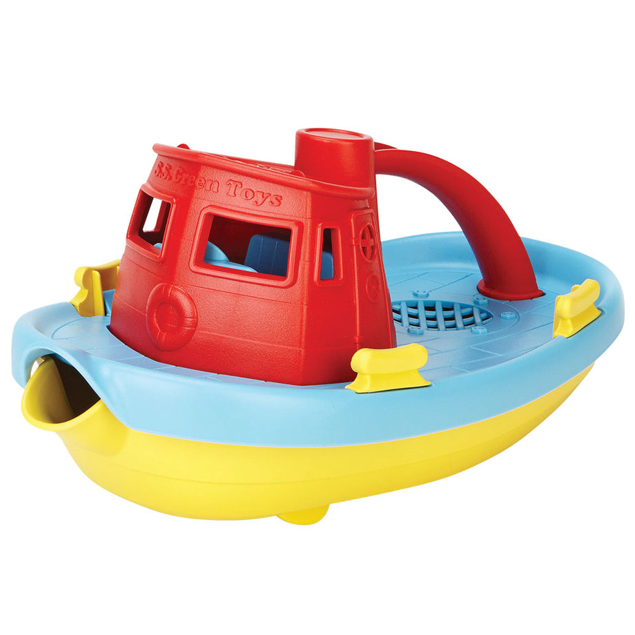 Green Toys Recycled plastic tug boat Bath Toy