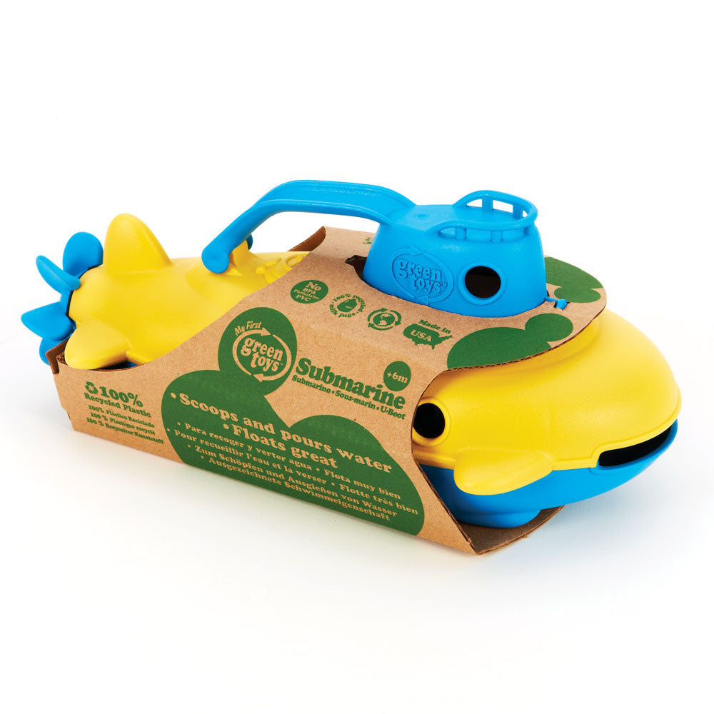 Green Toys Yellow Submarine Bath Toy