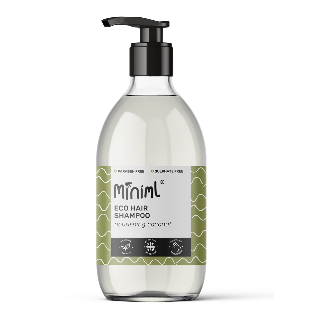 Hair Shampoo (Nourishing Coconut) Glass bottle