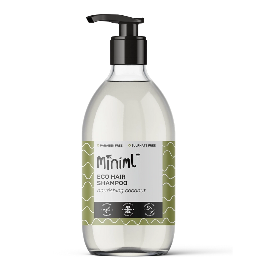 Hair Shampoo (Nourishing Coconut) Glass bottle