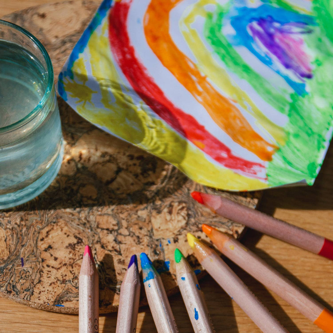 Jumbo Watercolour Pencils Tin - The Eco Boutique 