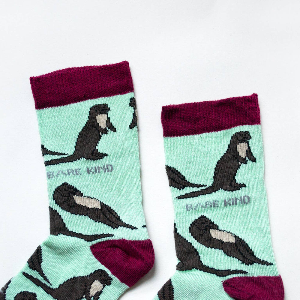 Kids Bamboo Socks - Otter