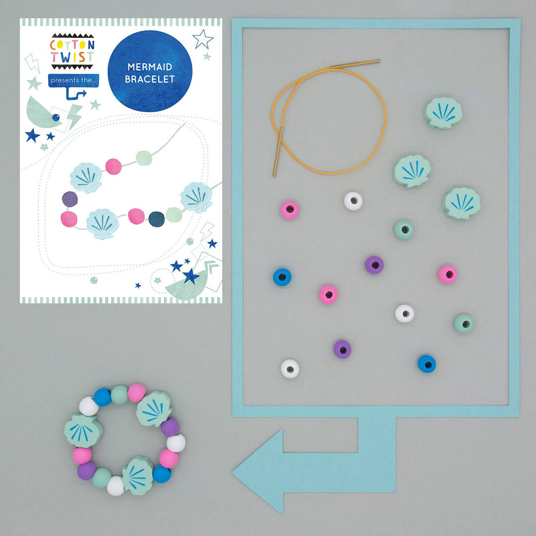 Make Your Own Mermaid Bracelet - The Eco Boutique 