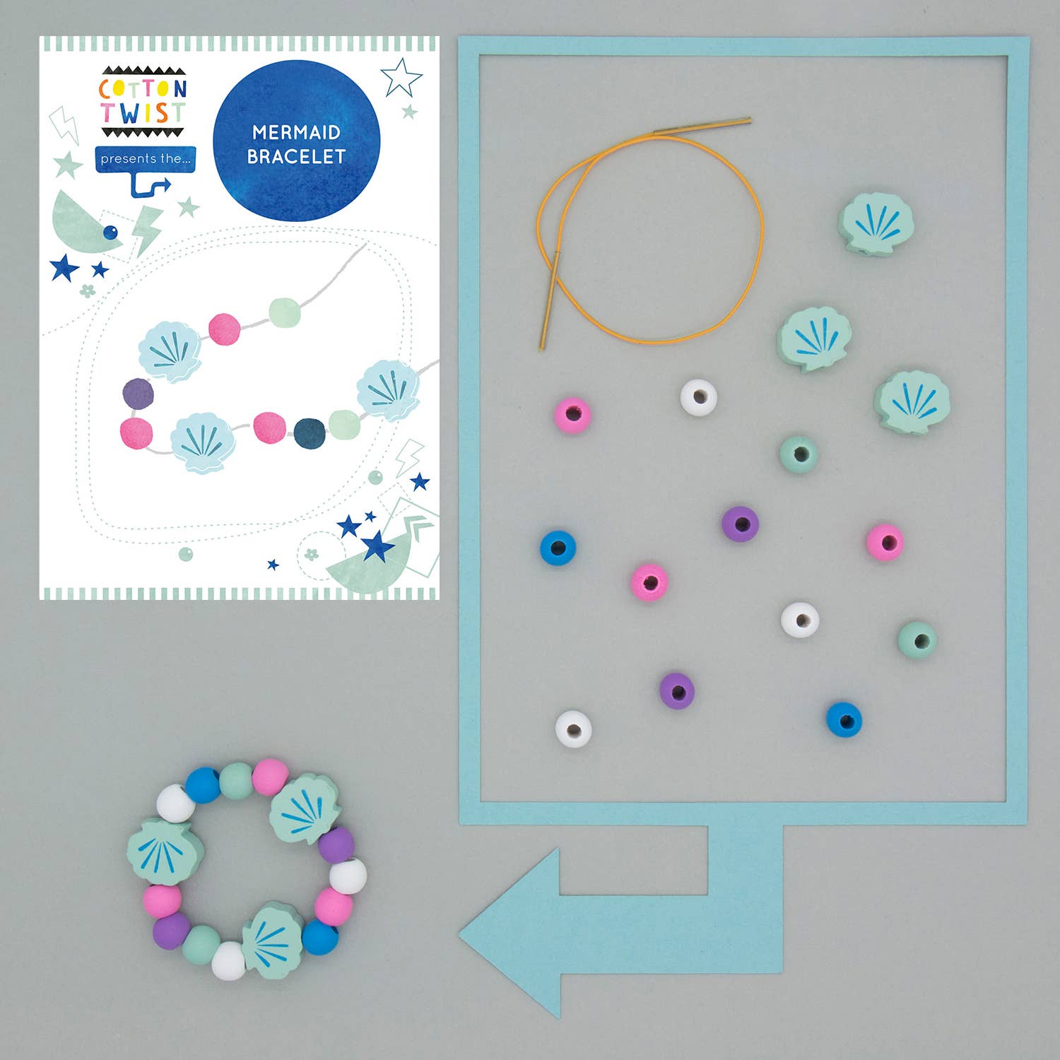 Make Your Own Mermaid Bracelet - The Eco Boutique 