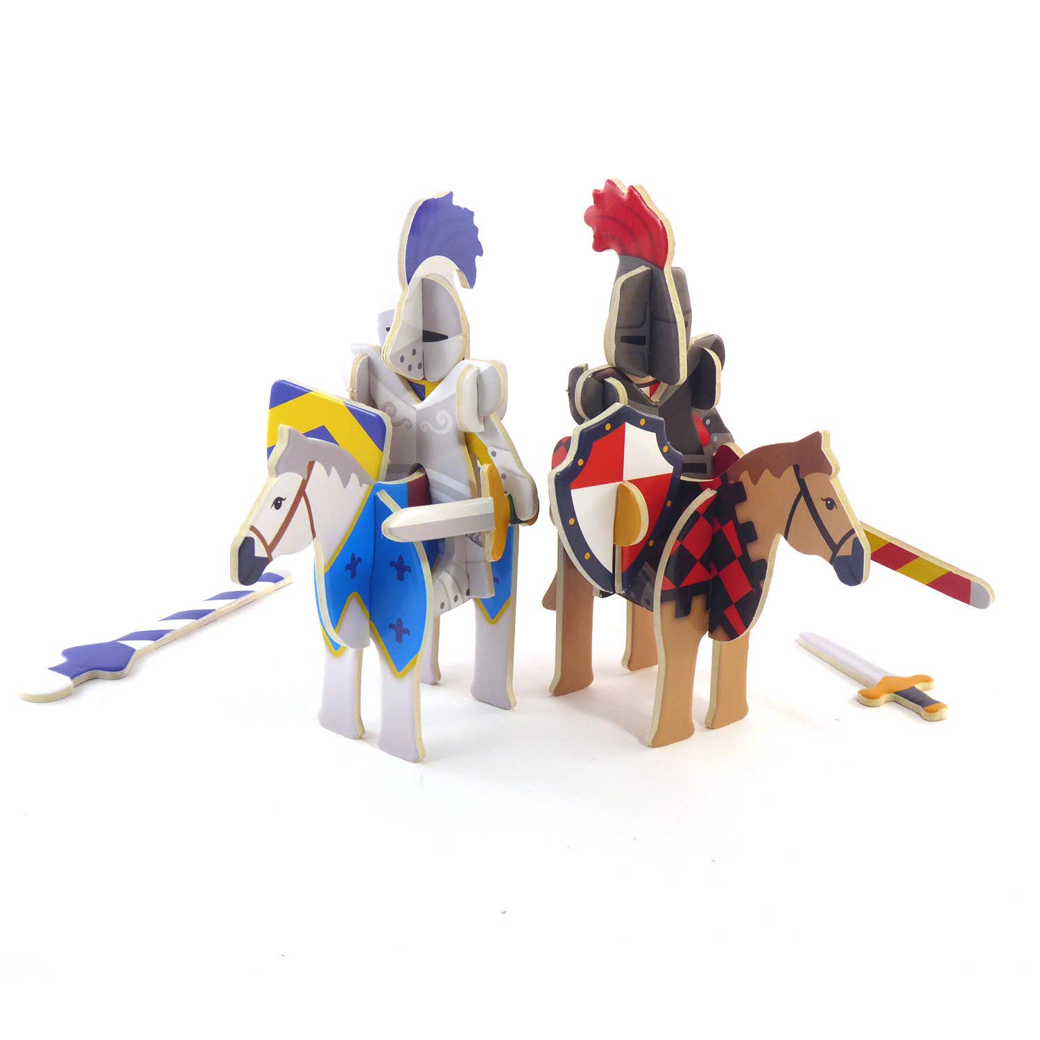 Knights Pop-out playset figures