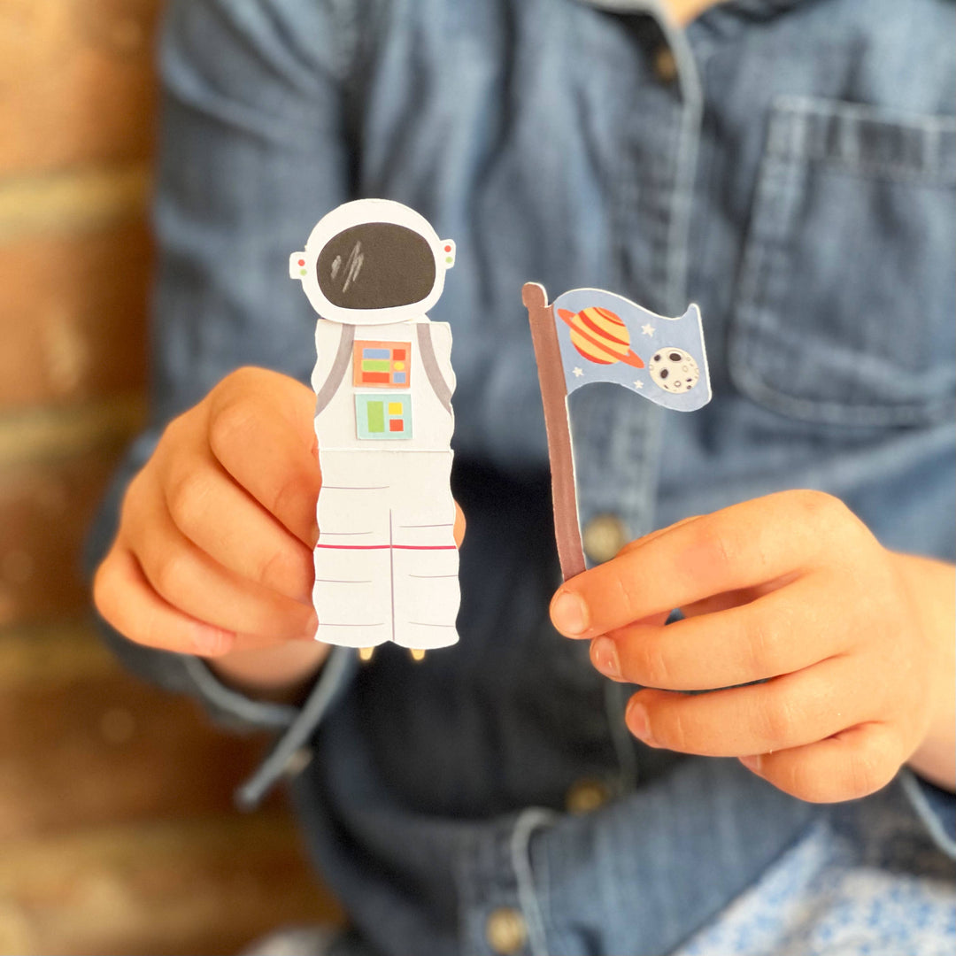 Make Your Own Astronaut Peg Doll - Eco Baby Box