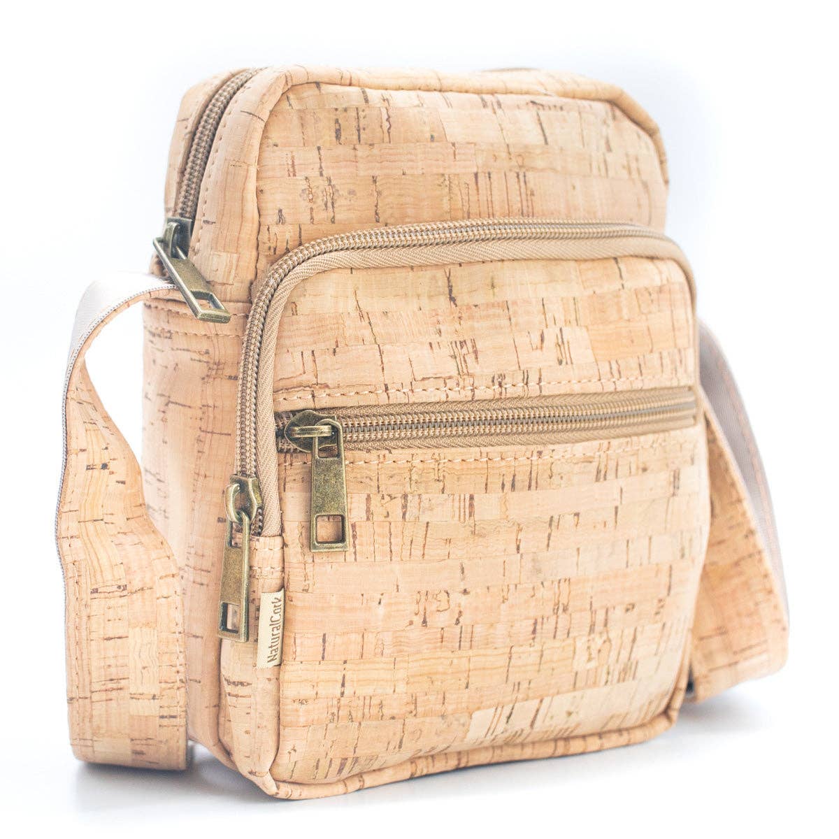 Men's cork messenger