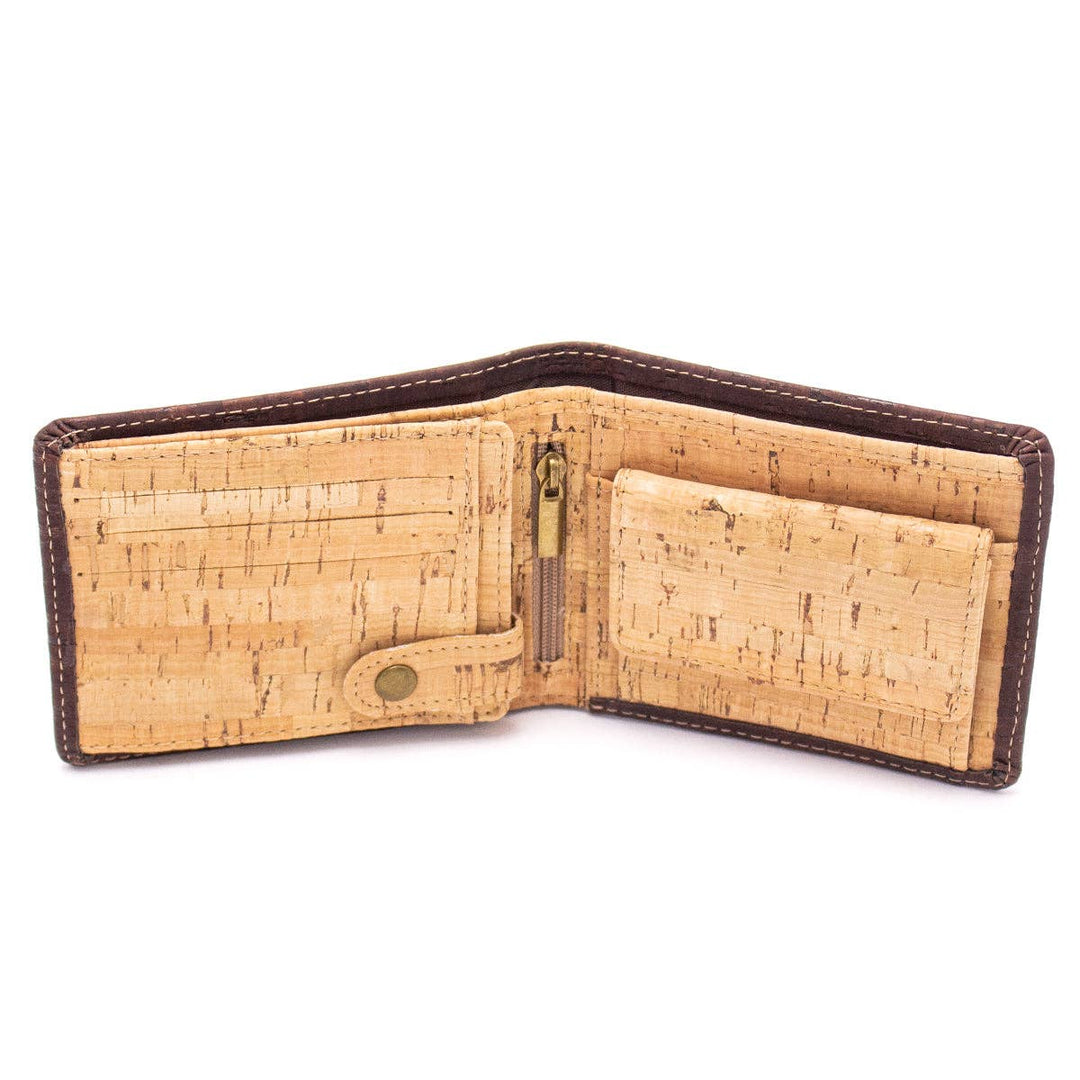 Vegan Cork Wallet Black - The Eco Boutique 